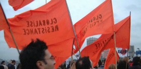 Activist report from the Bush visit in November 2003
