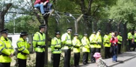 Faslane Nuclear Base Blockade