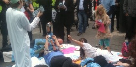 Violence at another UK Uncut protest