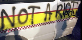Police run wild in the City